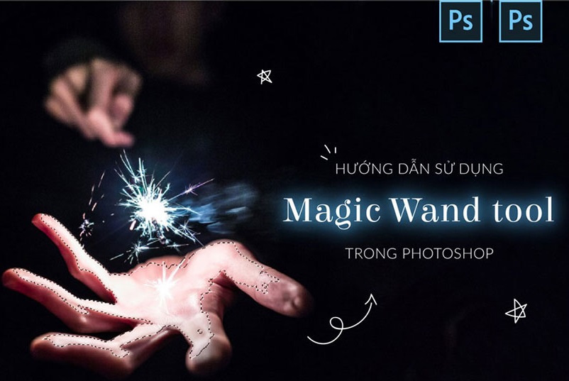 cách sử dụng magic wand tool trong pts