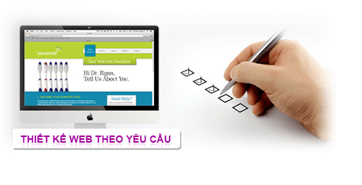 thiết kế website theo yêu cầu